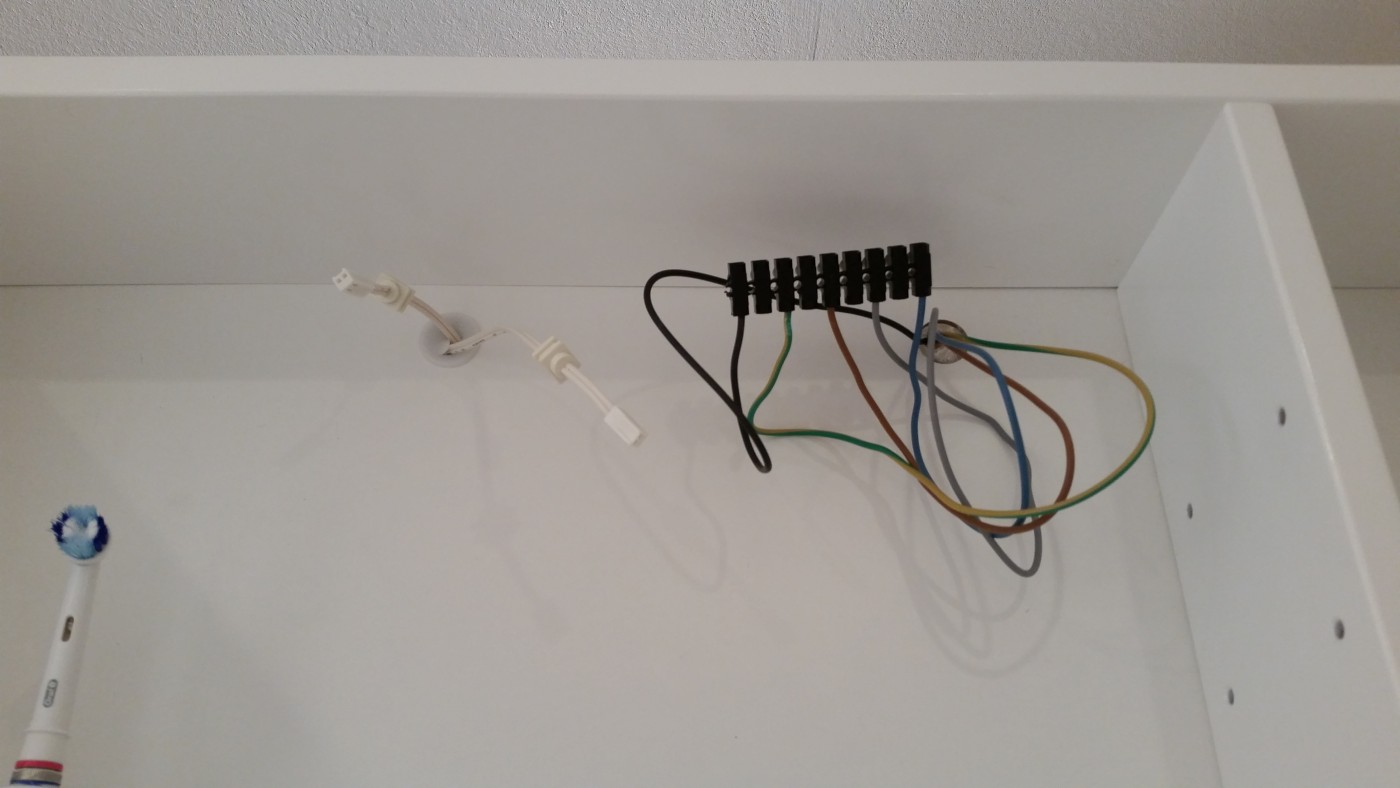 Ikea hack: spiegelschrank storjorm elektrifizieren baublog von ...