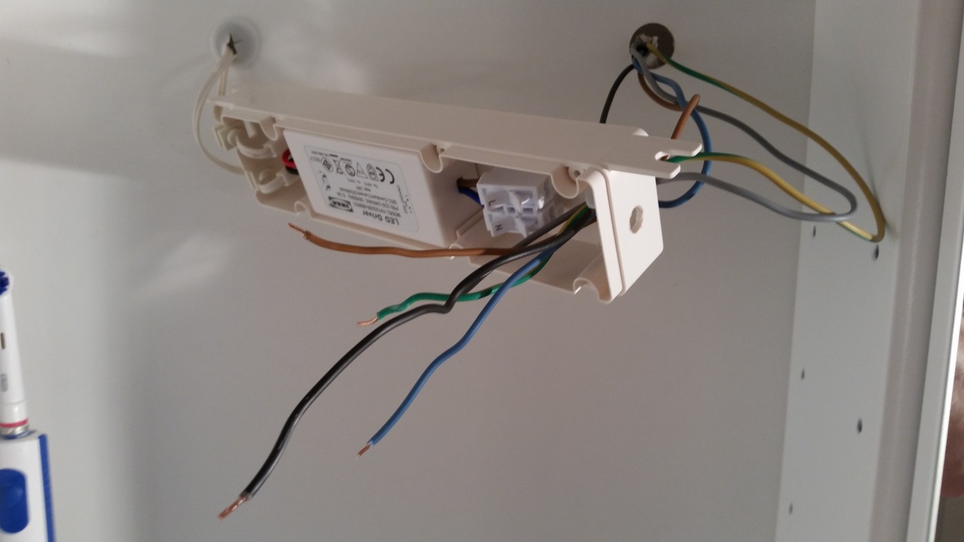 Ikea hack: spiegelschrank storjorm elektrifizieren baublog von ...